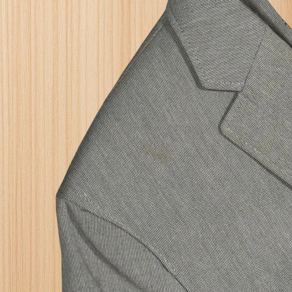 Banana Republic Tailored‎ Fit Blazer Gray Cotton 2-Button Sport Coat 42R 932416